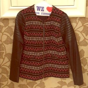 Ella Moss faux leather Moro jacket